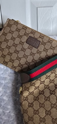 Image 3 of Extra Large Gorgeous Girl tote with clutch, earrings & cuff bracelet