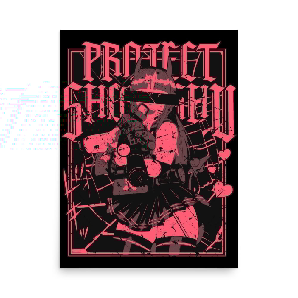 Vibe Check Shoko Poster (Mono)