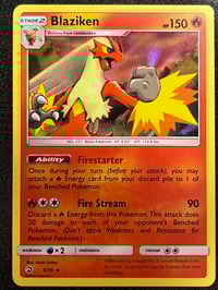 Image 1 of Blaziken - Dragon Majesty - Holofoil - Lightly Played