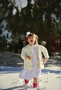 Image 8 of Dotted Swiss ‘Sutherland’ Heirloom Collection 