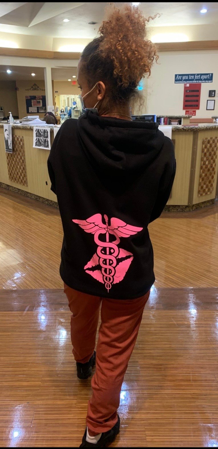 Image of Kissanurse Logo Sweater Glitter