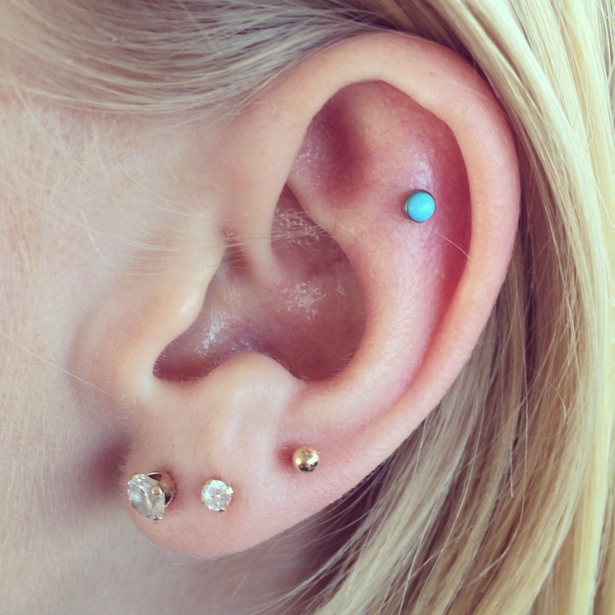 FLAT HELIX PIERCING SERVICES | LOOKTATTOO
