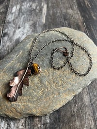 Image 2 of Oak Charm Necklace ~ Made to Order