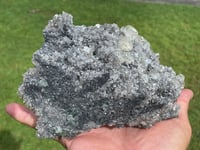 Image 9 of Quartz With UV Calcite & Green Fluorite Specimen #1842