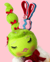 Image 5 of SMALL HOLIDAY HAPPY ART DOLL 