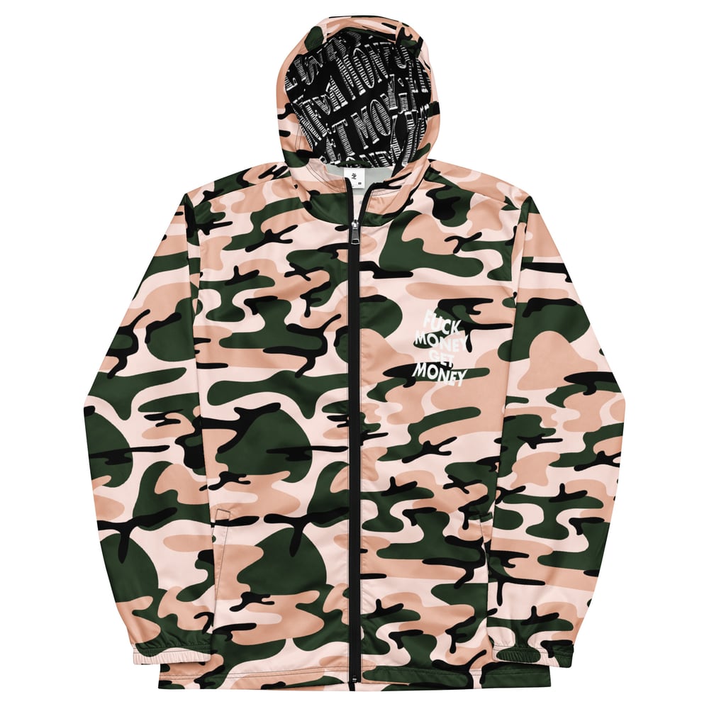 Image of PEACH CAMO FMGM WINDBREAKER 