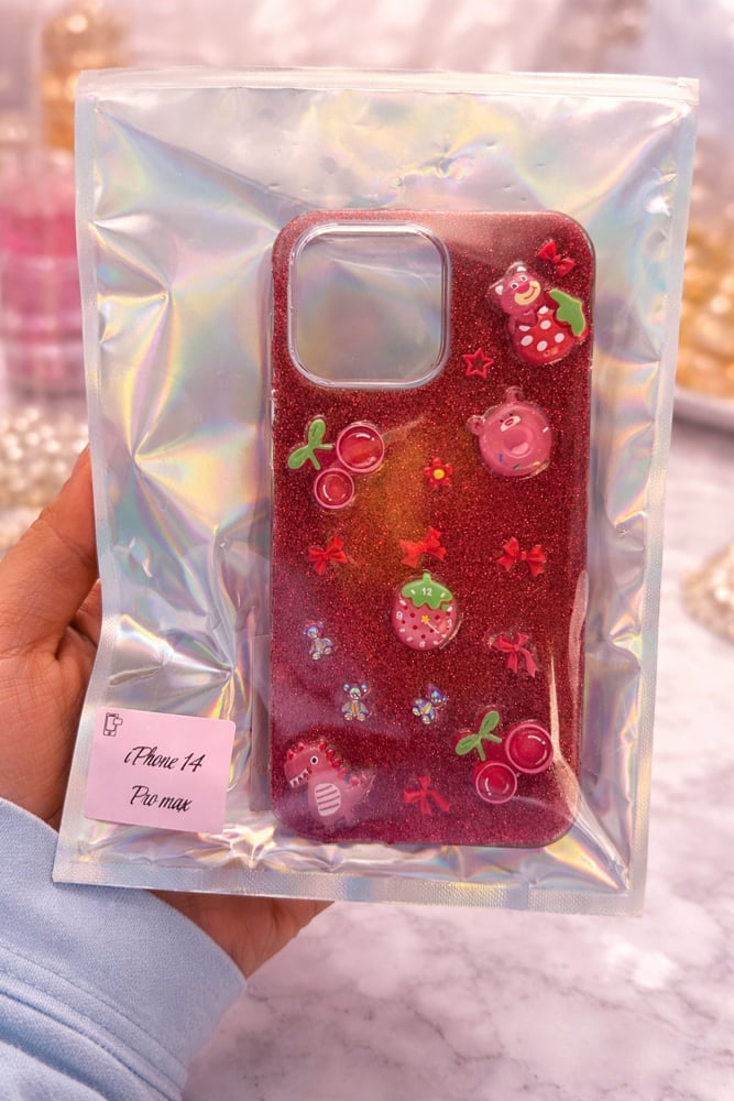 Image of ✨Blessed & Bedazzled Custom Phone Case