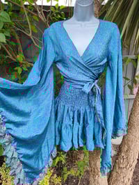 Image 2 of Stevie Co ord set - Purple and Jade Pink