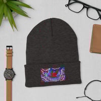 Image 4 of Red Bird - Cuffed Beanie