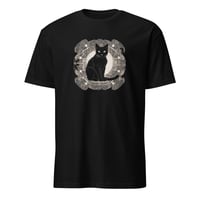 Image 1 of Black Cat Unisex T-Shirt