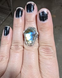 Image 1 of labradorite ring size 6.25