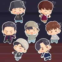 Run BTS In the Seom Stickers