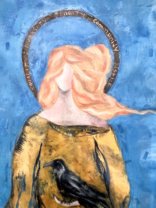 Image of Little Saint Francesca with Crow & Doe - Shanny Brooke