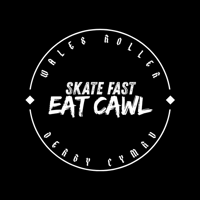 Skate Fast Eat Cawl Sticker 