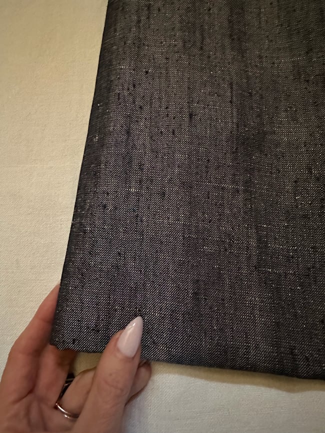 early 1970s denim maxi trench coat double breasted overcoat 