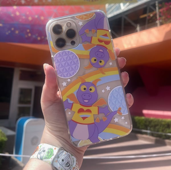 Image of Purple Dragon Phone Case