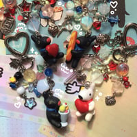 Image 1 of gaspard et lisa keychains🥖˚˖𓍢ִ໋🍨✧.⋆
