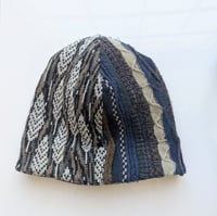 Image 2 of Upcycled Reversible Beanie Cotton Blend 31