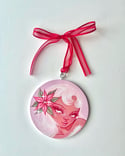 "Pretty In Poinsettia" Ornament 