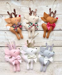 Felt Reindeer Decorations 