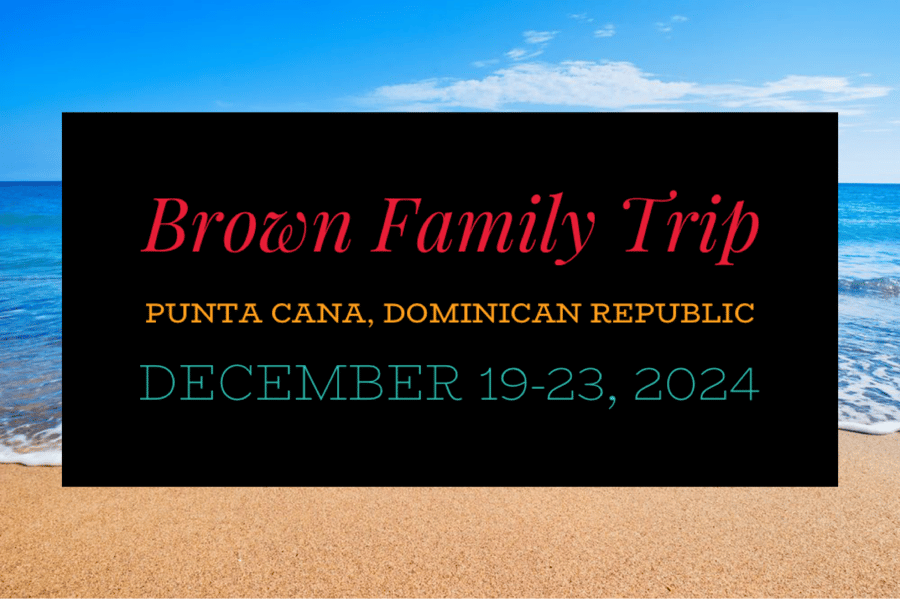 Image of Brown Family Trip