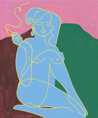 SMOKING NUDE