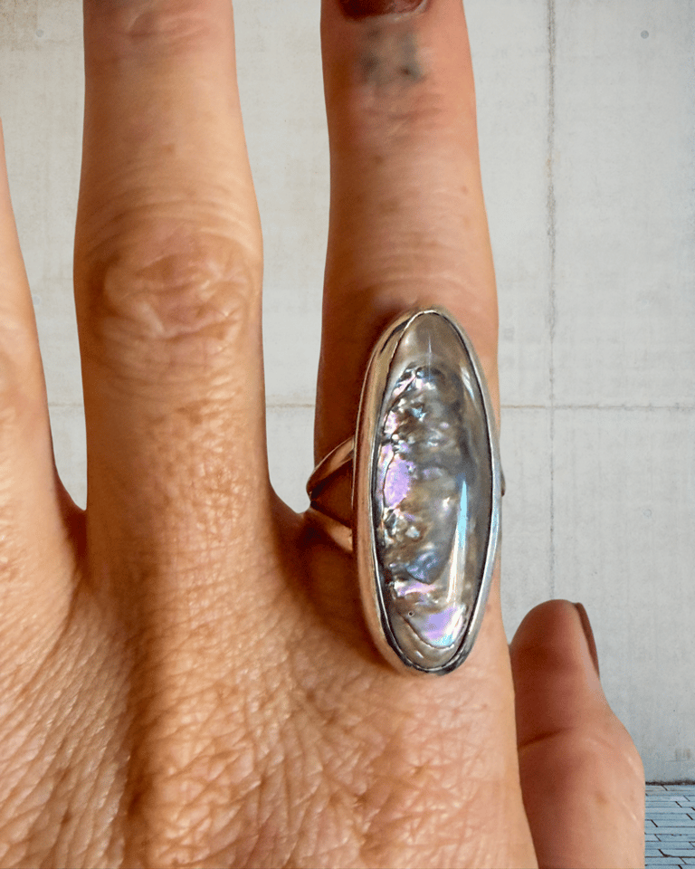 ABALONE RING / Size 7.5 Image 2