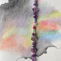 Image 2 of Violet star necklace