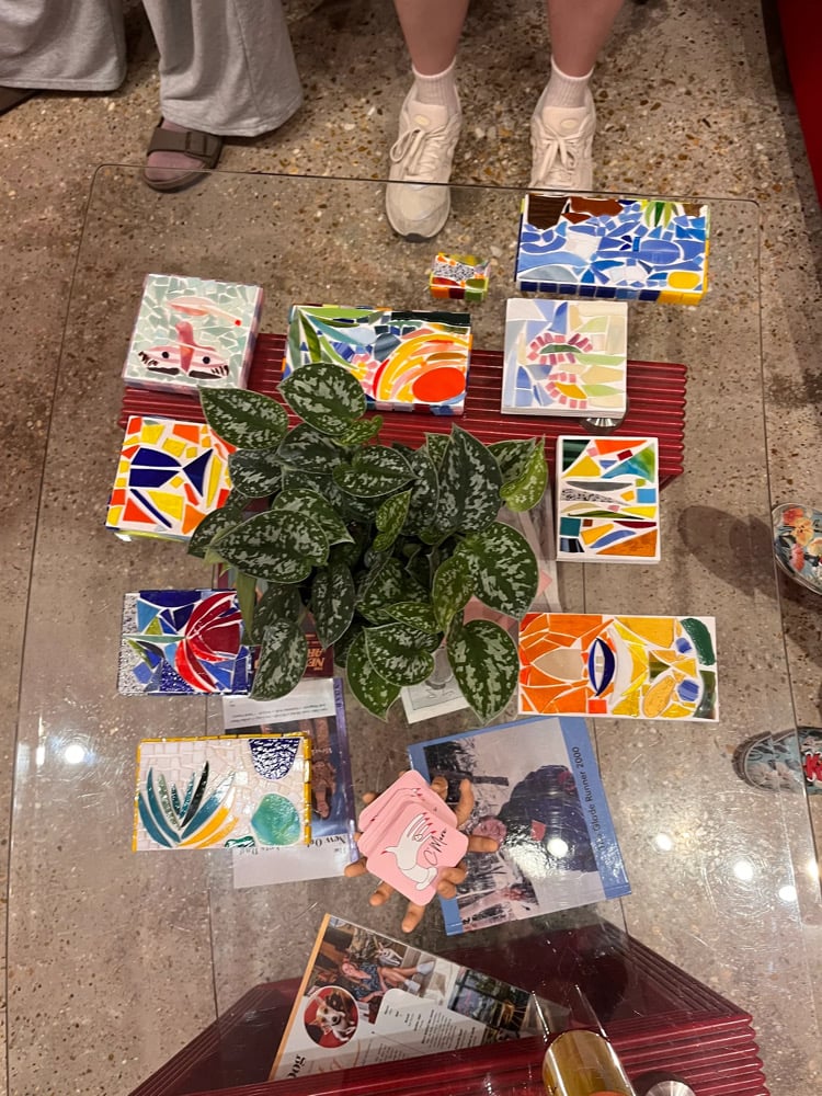 Image of May 7 Glass Mosaic Workshop