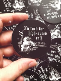 Image 2 of HIGH SPEED RAIL Sticker