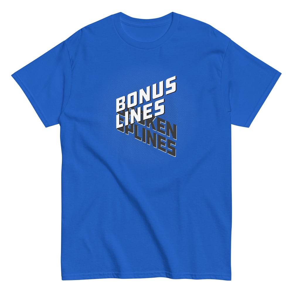 Bonus lines #3 - classic tee