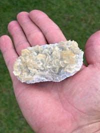 Image 12 of Golden Hunan Calcite UV Specimen | China #3080