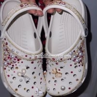 Image 3 of Top Faded Bling Crocs