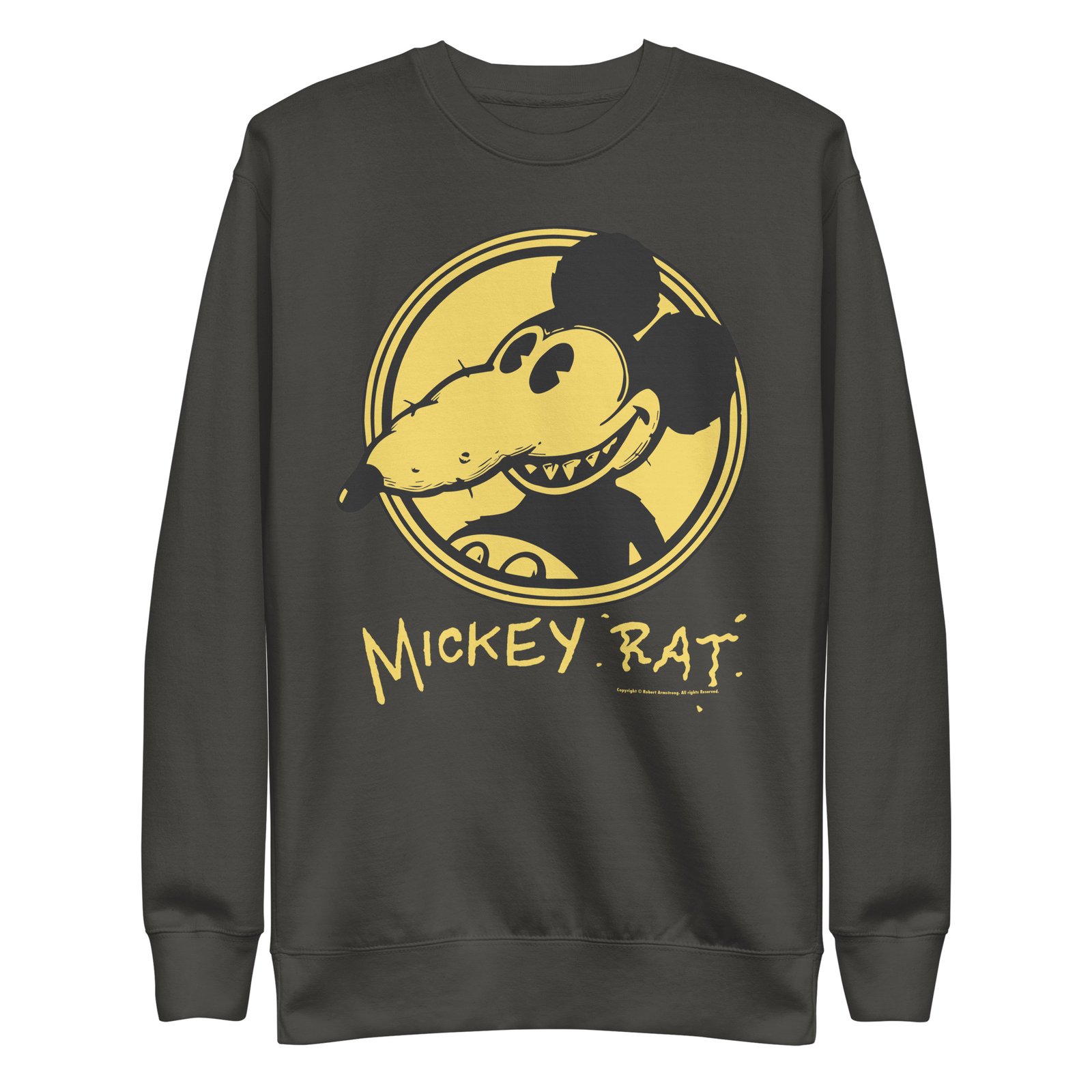 Mickey Rat Sweatshirt | Dummy Zine - Comics History and Authorized