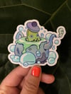 Froggy Bog Sticker