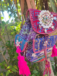 Image 4 of Skiathos back pack bag -pinks
