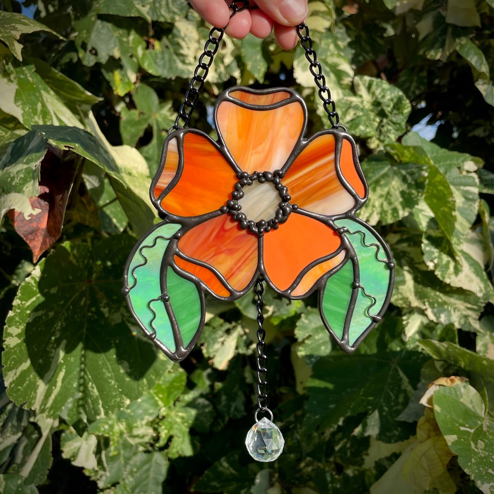 Image of Patchwork Bloom- Orange