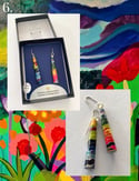 Philippa Reid & Caitlin Pengelly - Unique limited edition handmade paper earrings