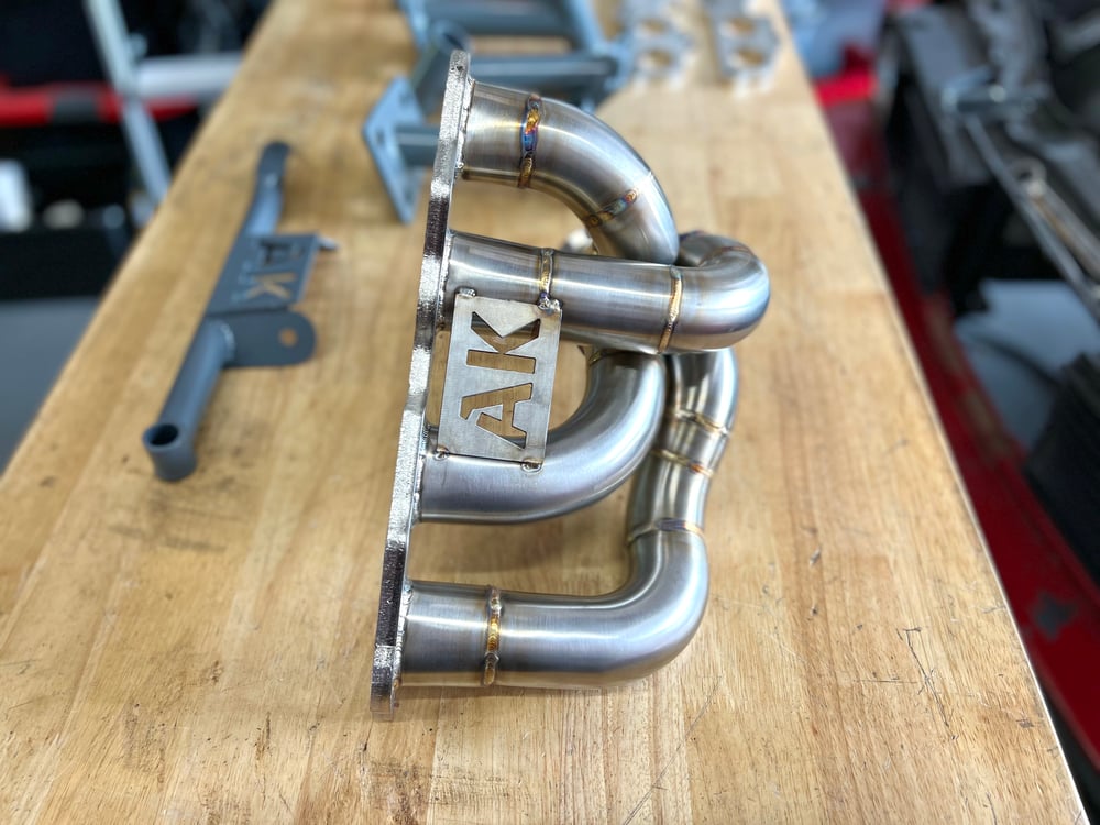 3SGE BEAMS TO E30 SHORTY HEADERS