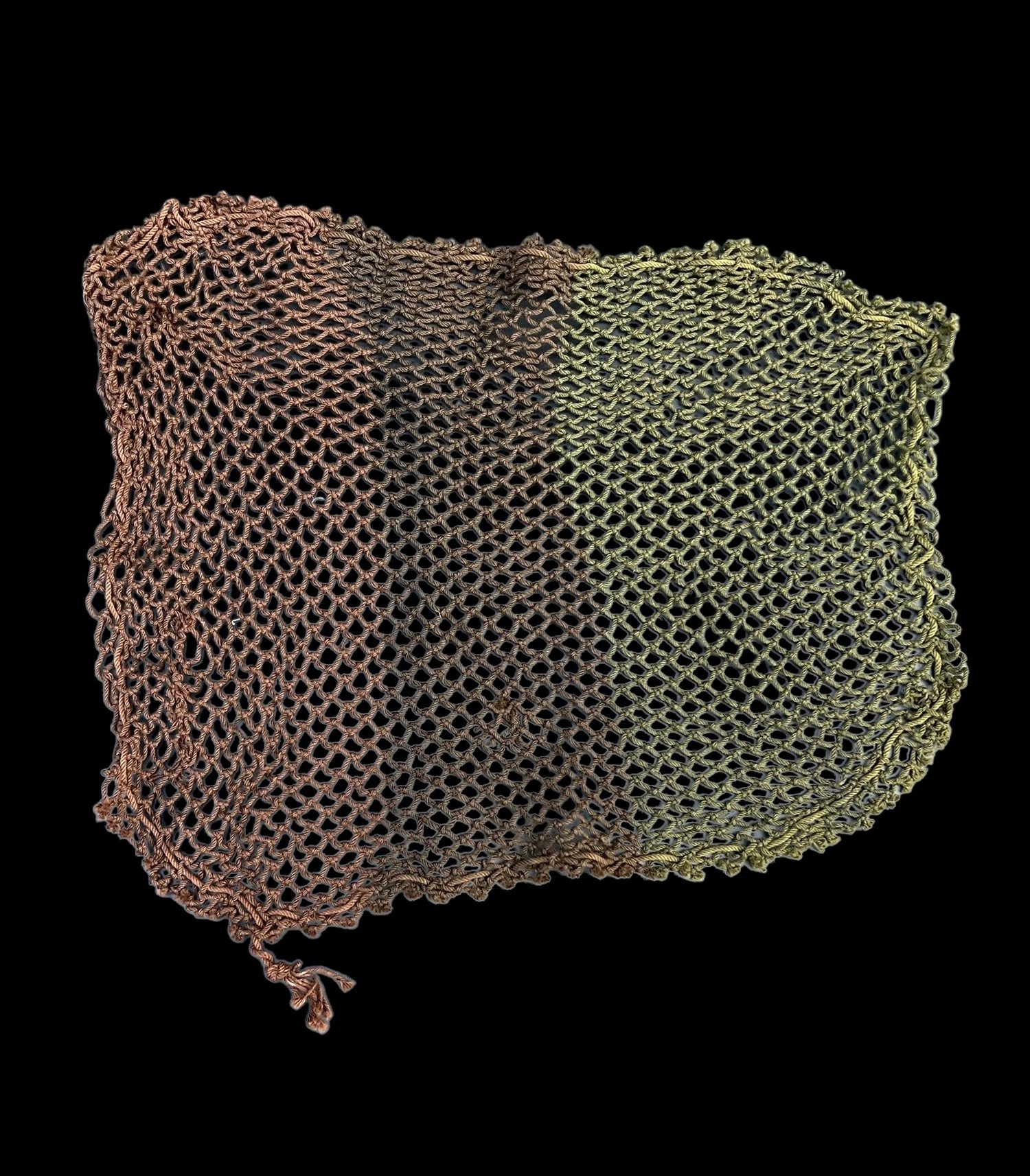 Image of NOS Canadian 3 tone helmet net