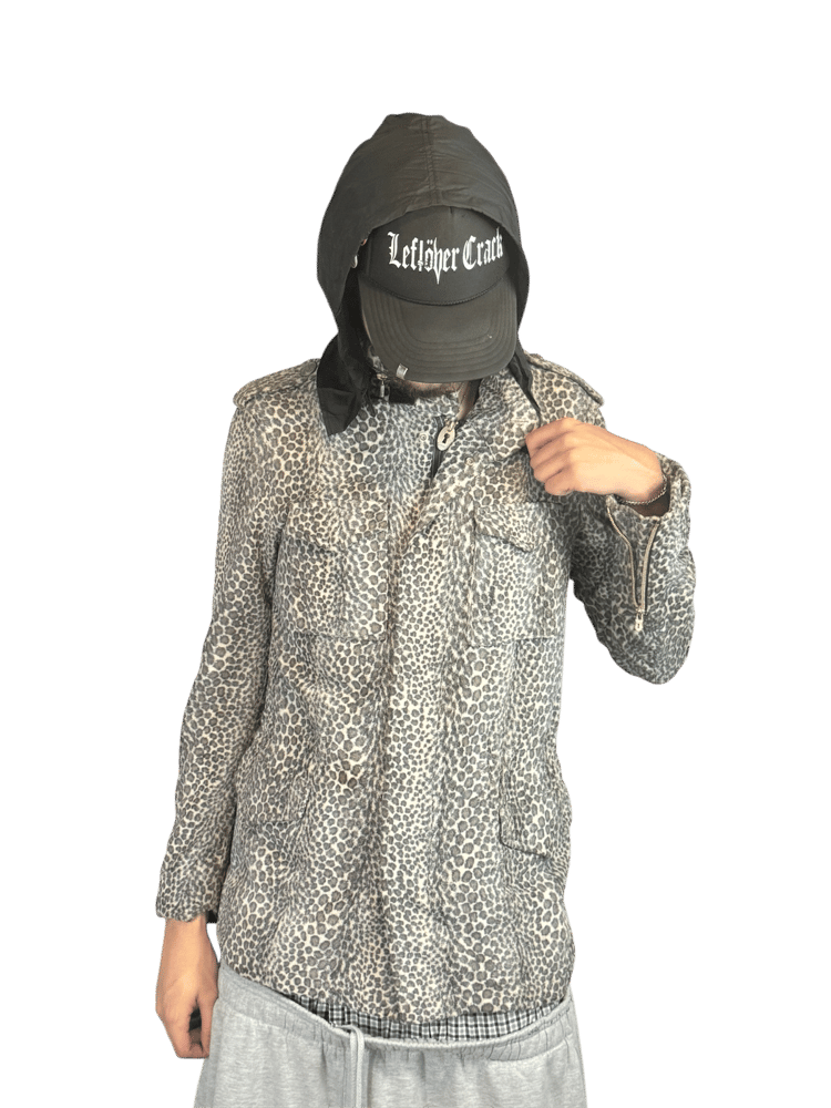 Image of Roar Short-Hair Leopard Jacket
