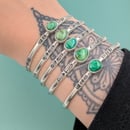 Image 3 of Turquoise Stacker Cuff