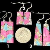 Image 1 of “Cotton Candy” Earrings (#18)
