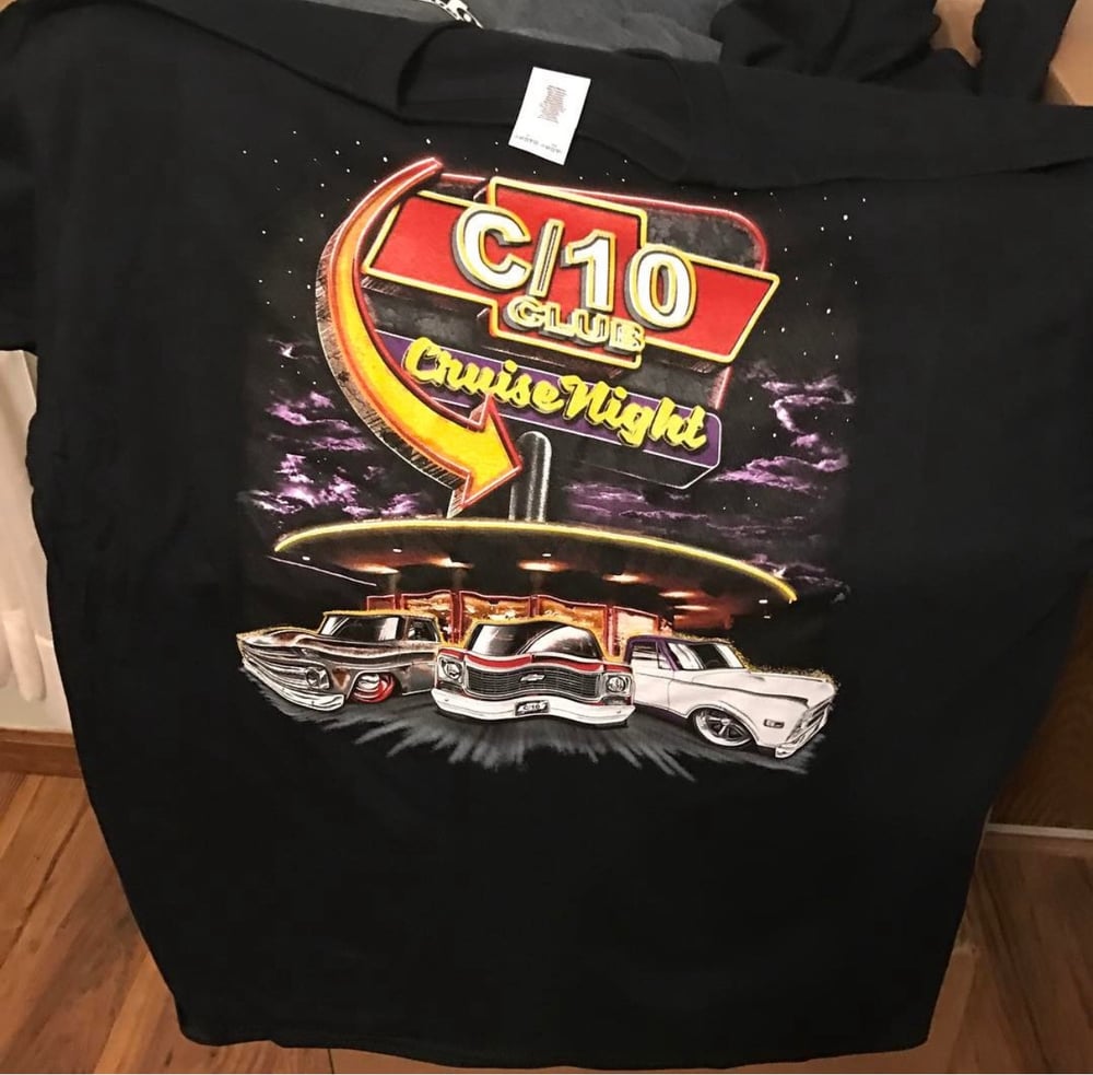 Image of Cruise night long sleeved shirt black