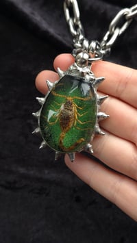 Image 2 of Scorpion chunky necklace