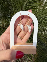 Image 2 of Sunlight Shell Earrings