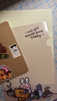 Image 1 of [new] bunny file folders