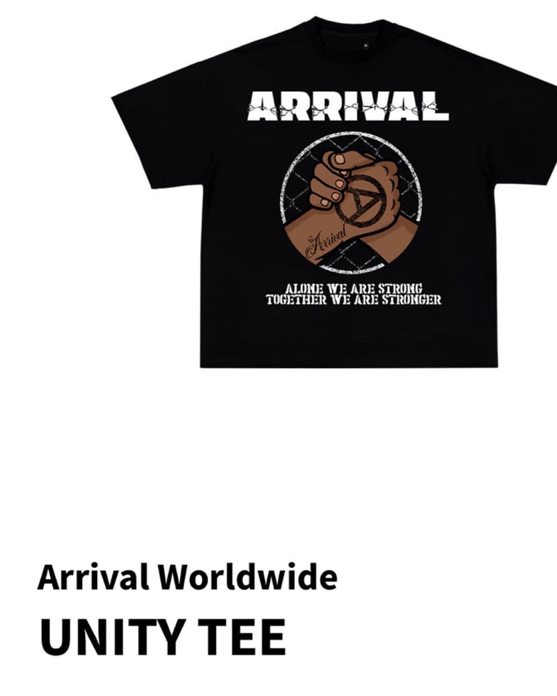 Image of BLACK HISTORY TEE (ARRIVAL WORLDWIDE) 