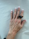 late 60s multi stone cosmic ring