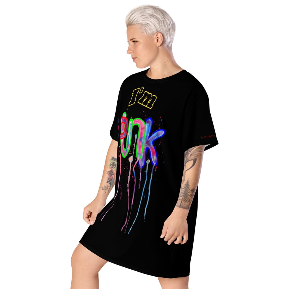 Image of Punk - T-shirt Kleid